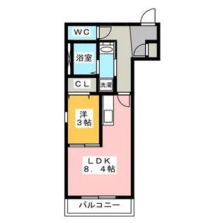 LE COCON岐阜 I【1階】の間取り