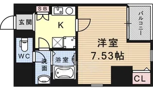 アルテミス平和【8階】の間取り