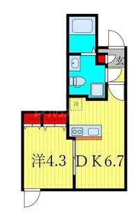ヴランドール葛西【4階】の間取り
