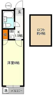 第3ハイツ春野【2階】の間取り
