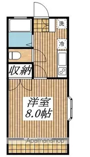 ガーデンシティK【1階】の間取り