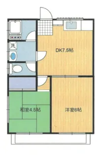 サンシティ【1階】の間取り
