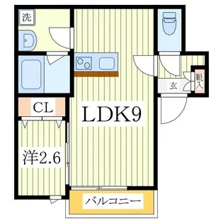 KEIAI RESIDENCE 豊四季II【1階】の間取り
