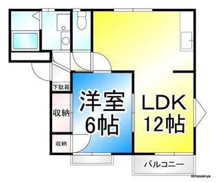 サンクレスト【1階】の間取り