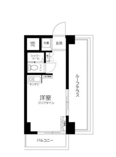 朝日プラザ桜新町【3階】の間取り