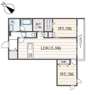 GrandVilla鷺宮【2階】の間取り