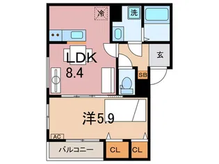 Neve【3階】の間取り