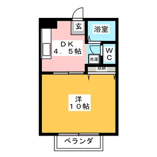 サマックスヴィラB【2階】の間取り