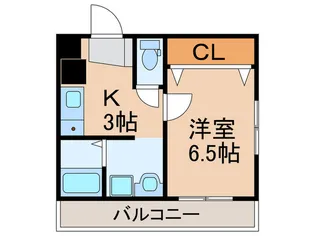 カワサキアルスタープラザビル【3階】の間取り
