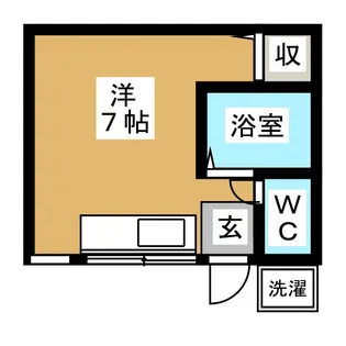 高橋ハイツ【1階】の間取り