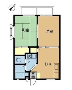 マイアビエ D【2階】の間取り