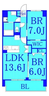 ブルーブラン新横浜【3階】の間取り