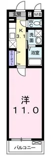 オルタンシア【1階】の間取り