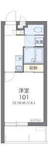 クレイノ和【2階】の間取り