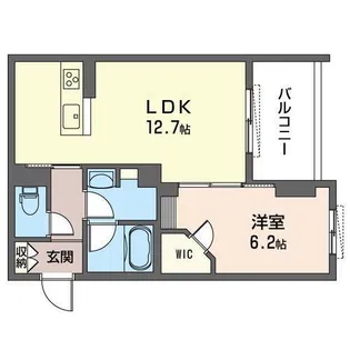 プラッツ長後【2階】の間取り