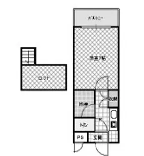 アメニティハウス【3階】の間取り