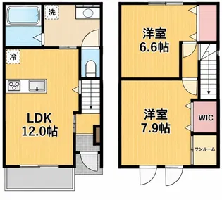 セフィレア古都宿 I・IIの間取り
