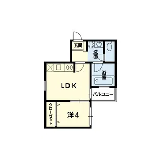 Primavera九品寺【3階】の間取り