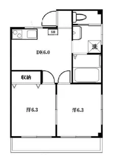 メゾン・カーム【3階】の間取り