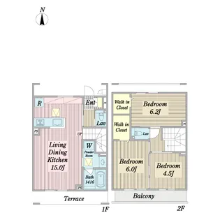 HALEMEYULU FJ IIの間取り