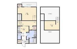 ベルリードしまなみ【2階】の間取り