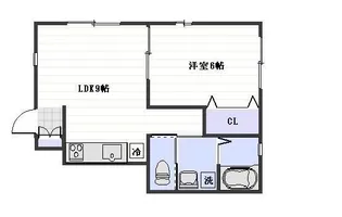 ルガル【1階】の間取り