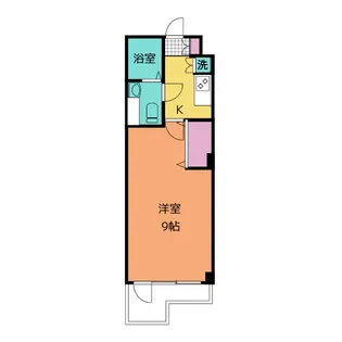 ファミリー白砂【3階】の間取り