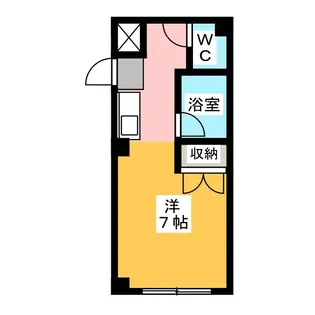 フレンドリー司【1階】の間取り