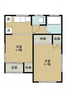 群馬県桐生市広沢町5【一戸建】の間取り