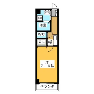エスポワール【2階】の間取り