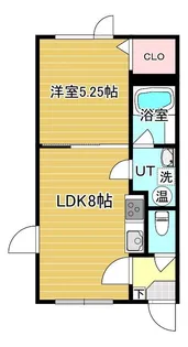 アーバンフェニックス【1階】の間取り