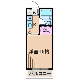 コーポエルム【2階】の間取り