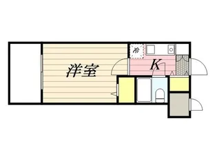 ラ・レジダンス・ド・シャルール【3階】の間取り