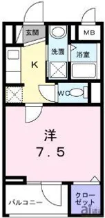 東京都練馬区大泉町2【マンション】の間取り