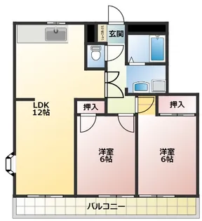 フォルテス【3階】の間取り