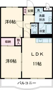 グランエトワール【1階】の間取り