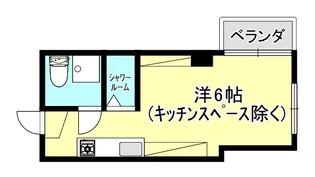 抜天房【4階】の間取り