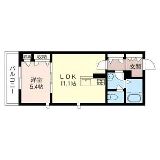 クラリス・Y【3階】の間取り