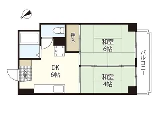 岡本ビル(呉市)【5階】の間取り