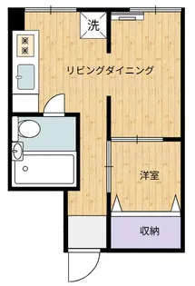 八木ビル【2階】の間取り