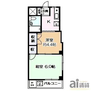 東京都東村山市廻田町1【マンション】の間取り