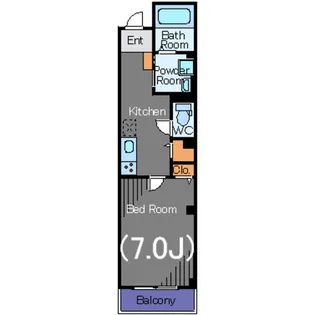 ラ・ミアカーサ【2階】の間取り
