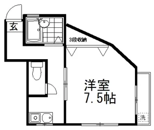 エルムハイツ【2階】の間取り