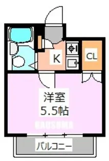 ダイホープラザ千駄木【6階】の間取り