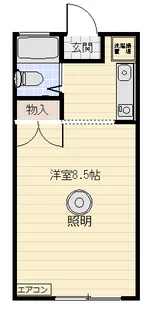 ピアハイツ【2階】の間取り