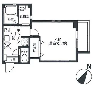 PLATEIA東松原【2階】の間取り