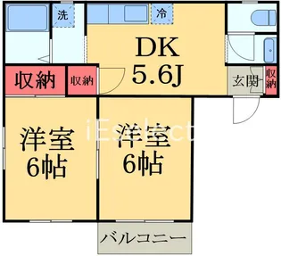 シアトリカルみずほ台2【2階】の間取り