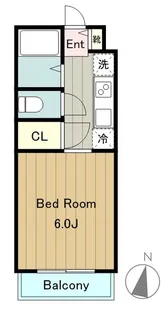 レジデンス大塚【2階】の間取り