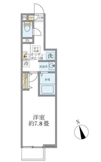 セレ西尾久【1階】の間取り