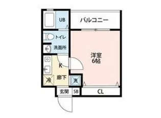 コムネット東府中【2階】の間取り